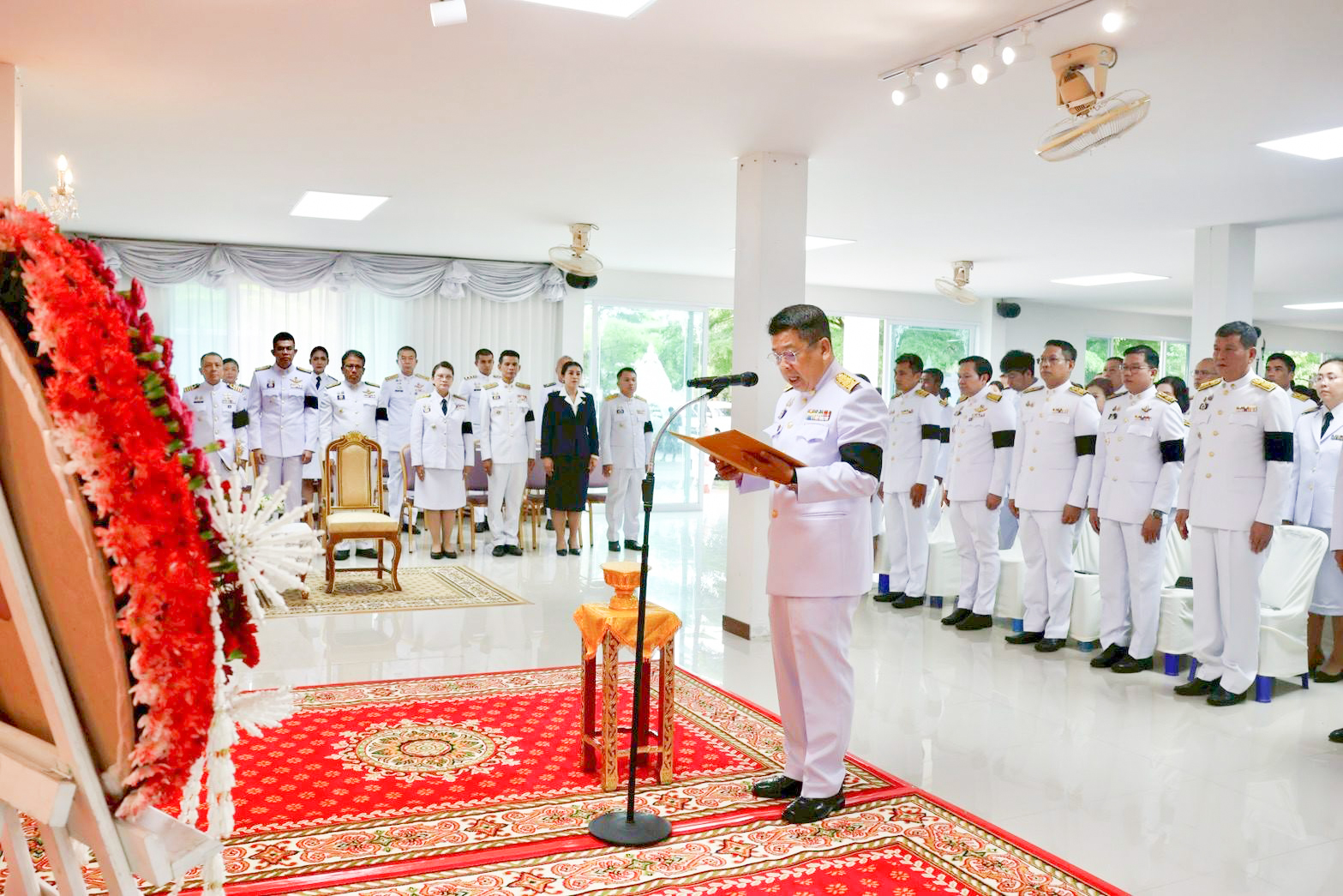 title - ส.ป.ก.ระนอง เข้าร่วมพิธีวันที่ระลึกวันคล้ายวันสวรรคต พระบาทสมเด็จพระปรเมนทรมหาอานันทมหิดล พระอัฐมรามาธิบดินทร